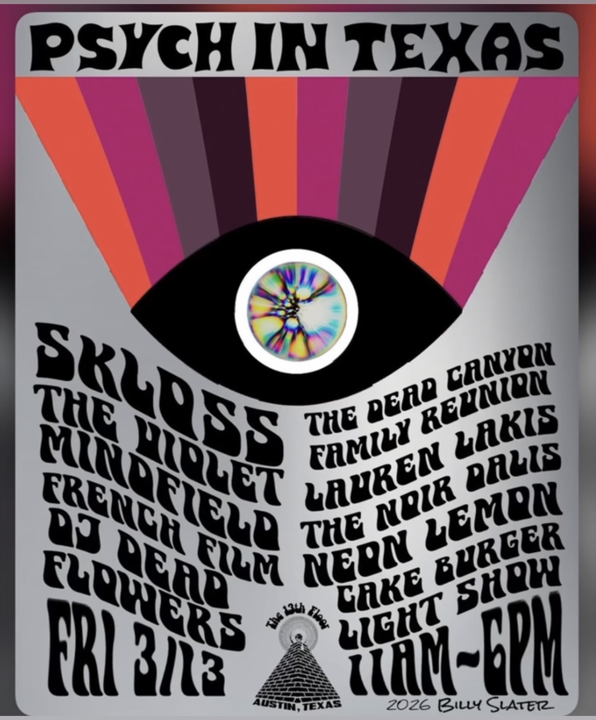 PSYCH IN TEXAS flyer