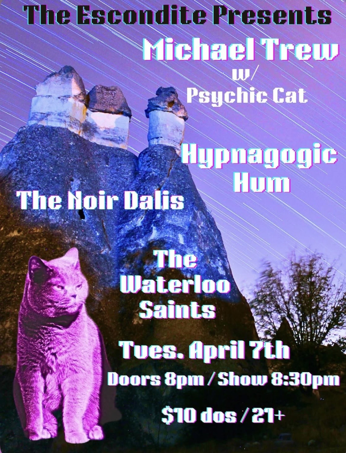 THE ESCONDITE PRESENTS.... flyer