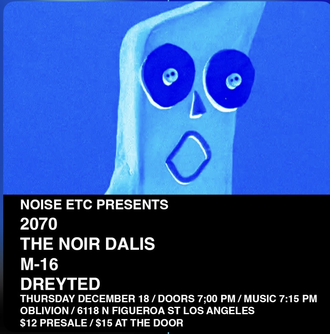 NOISE ETC PRESENTS: flyer