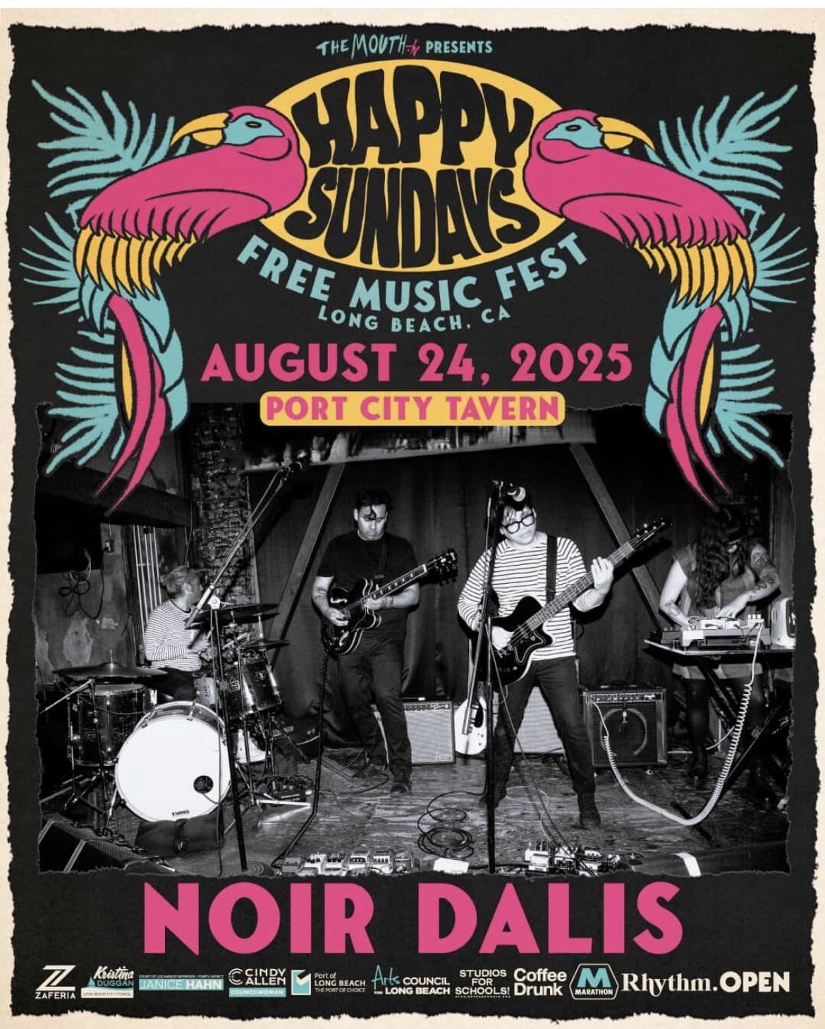 THE MOUTH TV PRESENTS: HAPPY SUNDAYS flyer