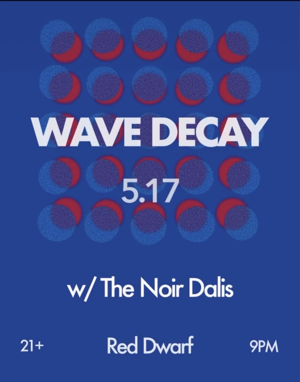 SEE THE SUN TOUR flyer