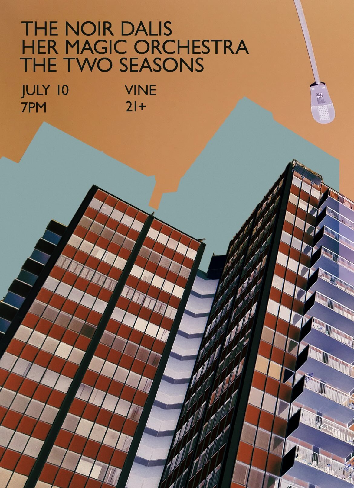 The Noir Dalis, Her Magic Orchestra, The Two Seasons flyer