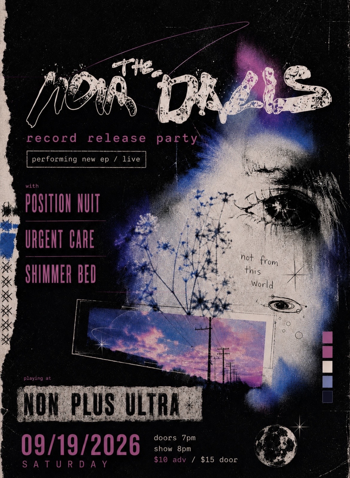 EP Release Party flyer