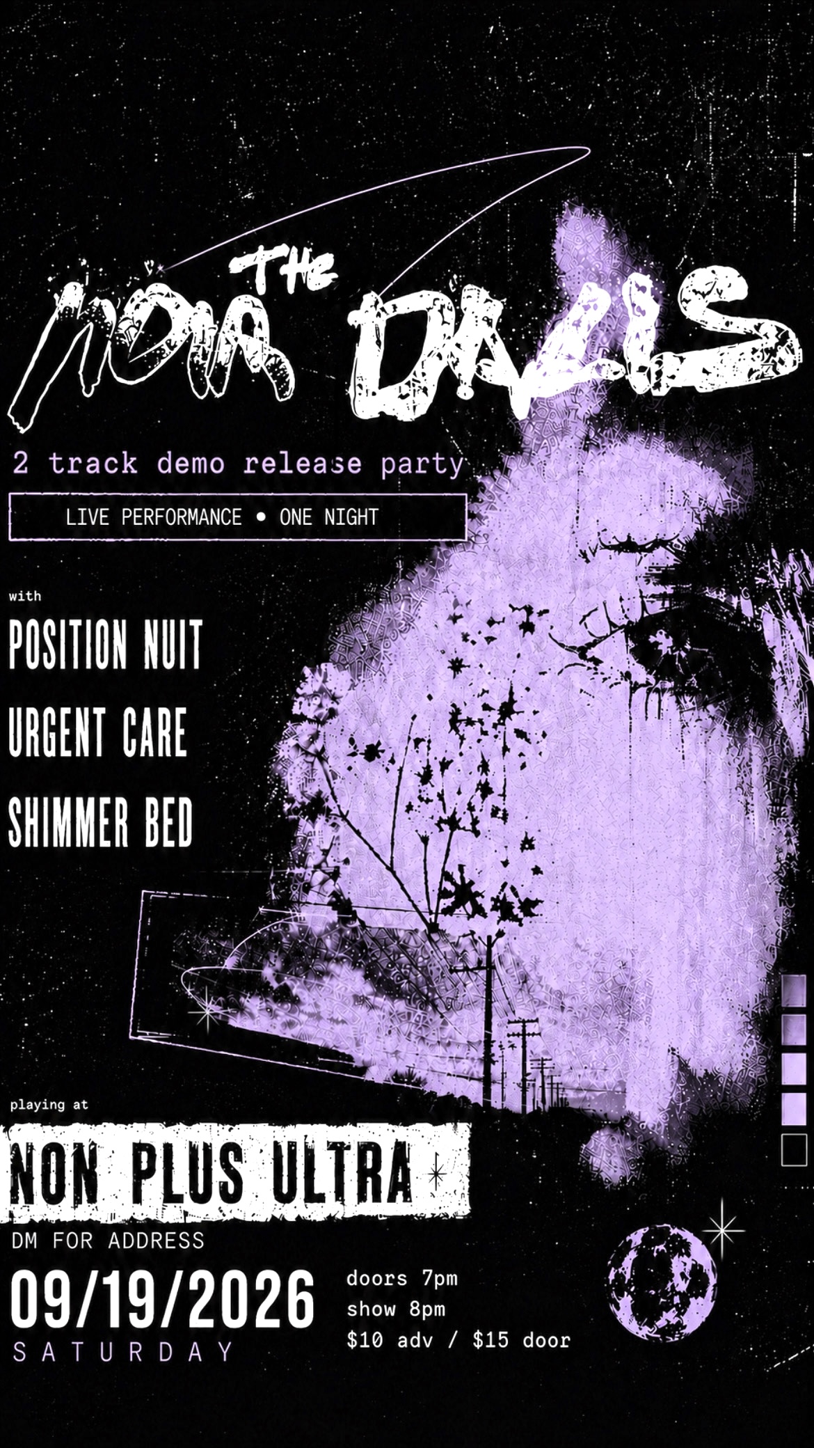 EP Release Party flyer