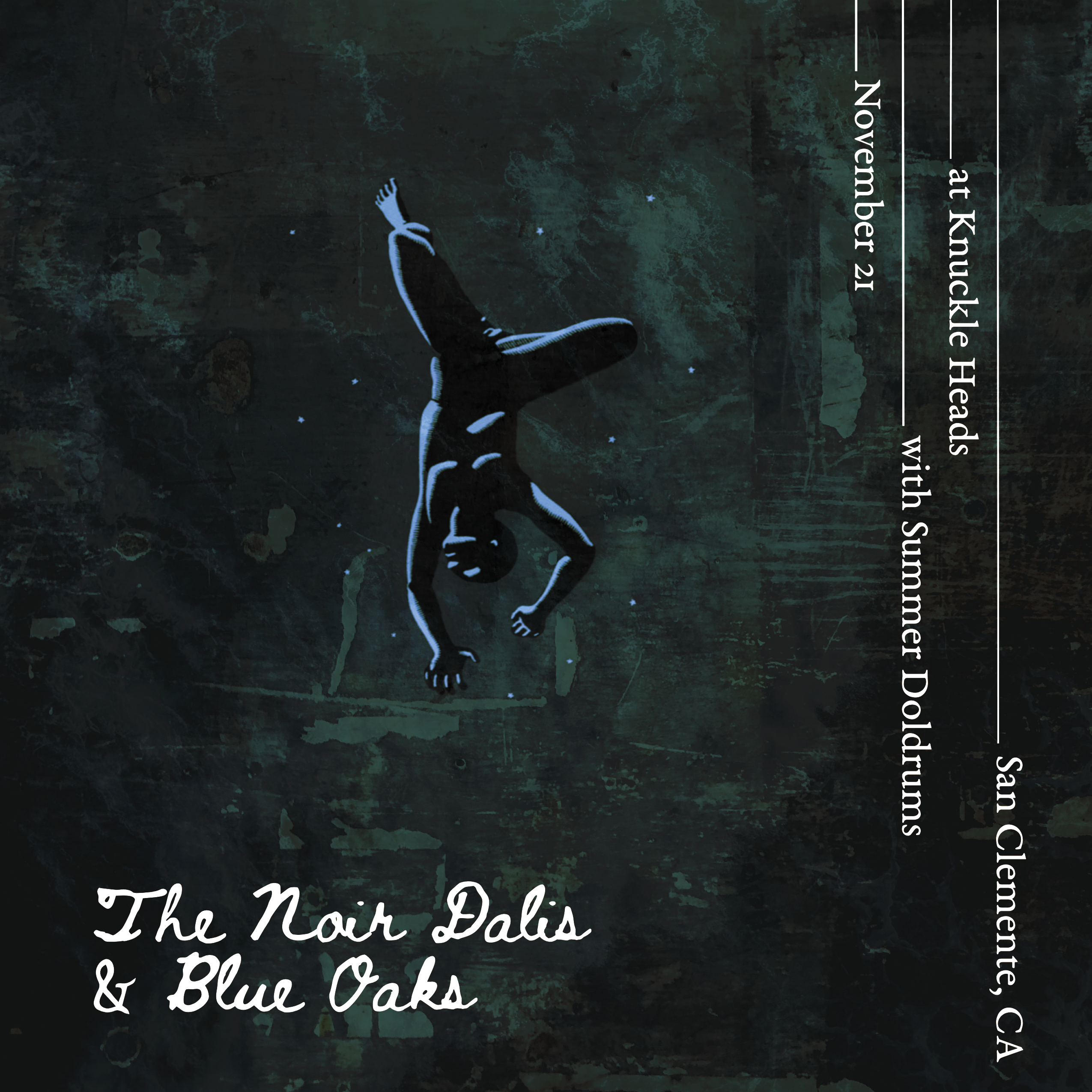 Blue Oaks Fall Tour flyer