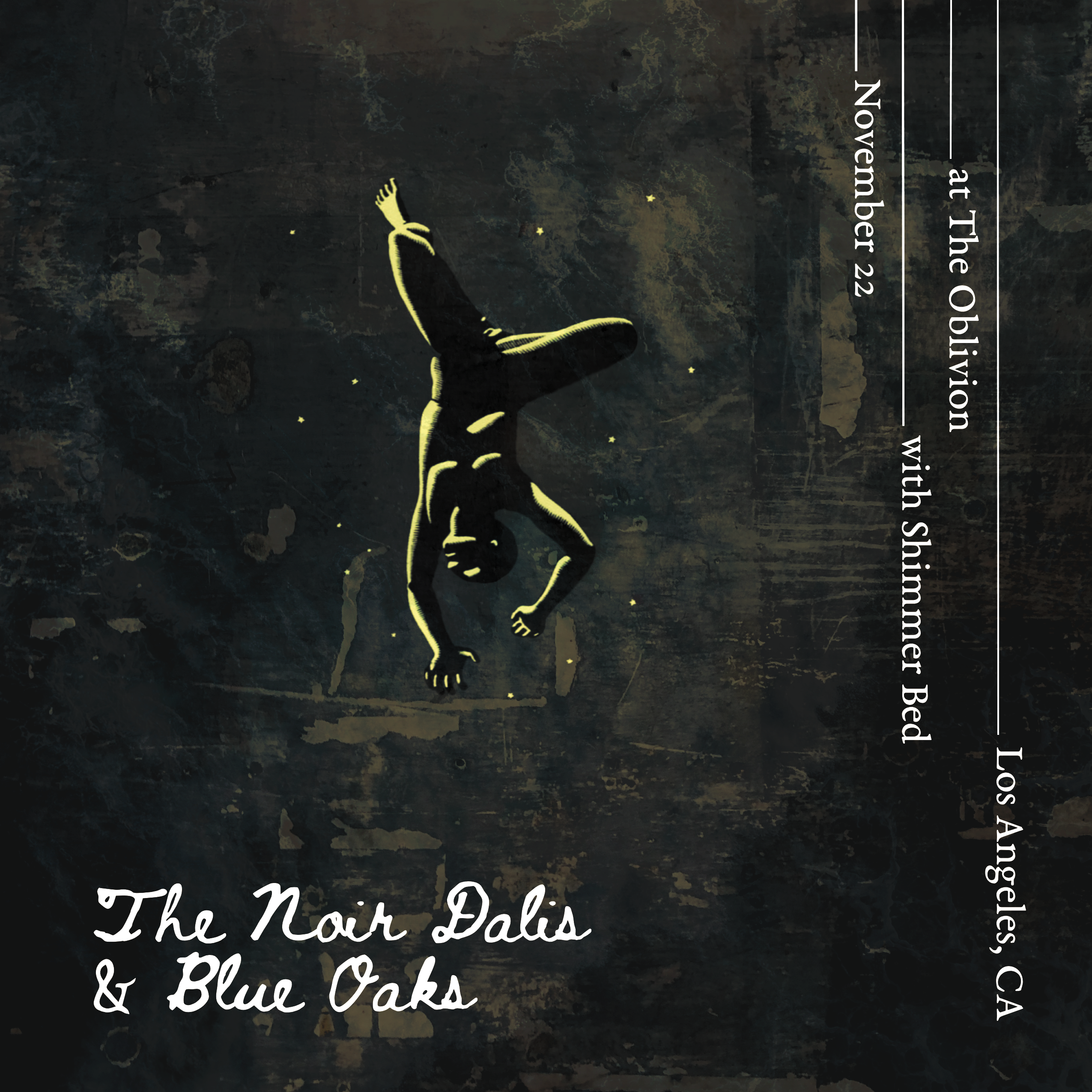 Blue Oaks Fall Tour flyer