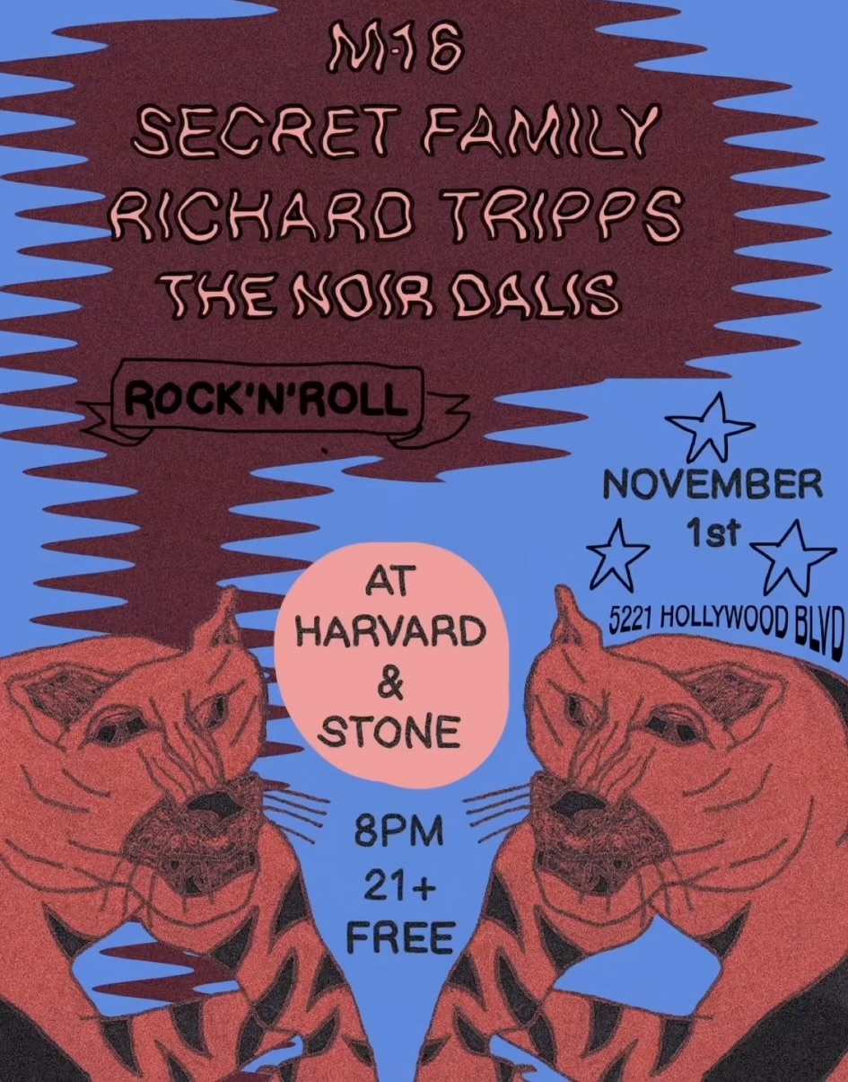 The Noir Dalis flyer